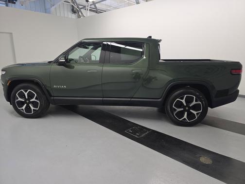 Forest Green 2024 Rivian R1T Adventure Package