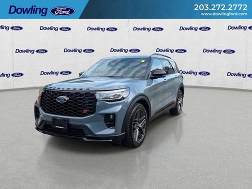 Vapor Blue 2025 Ford Explorer ST