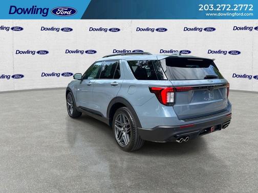 Vapor Blue 2025 Ford Explorer ST
