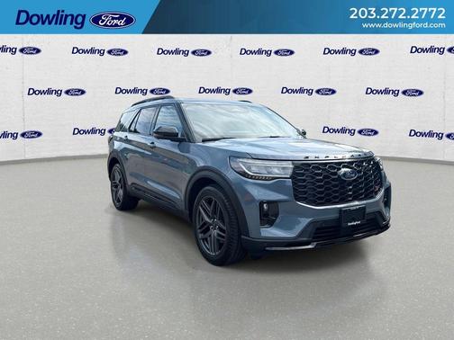 Vapor Blue 2025 Ford Explorer ST