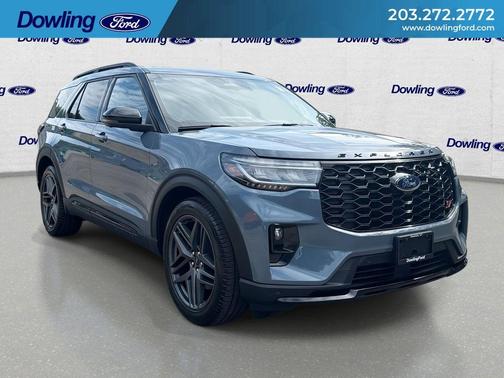 Vapor Blue 2025 Ford Explorer ST