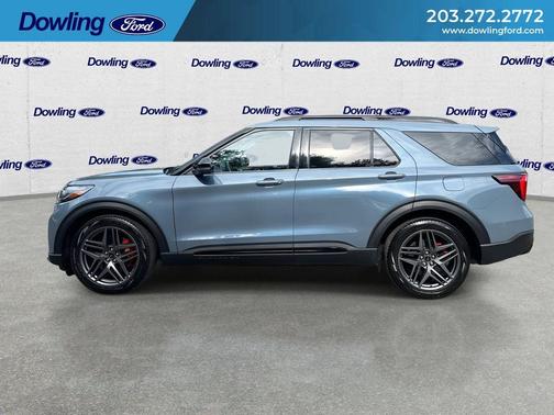 Vapor Blue 2025 Ford Explorer ST