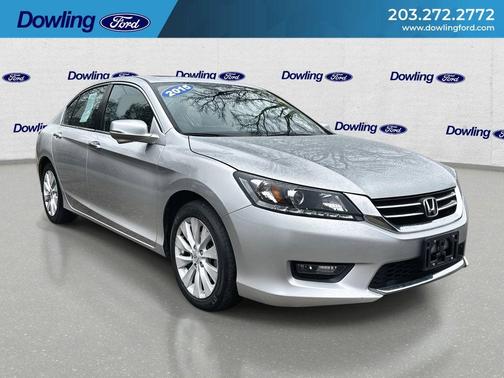 Silver 2015 Honda Accord EX-L