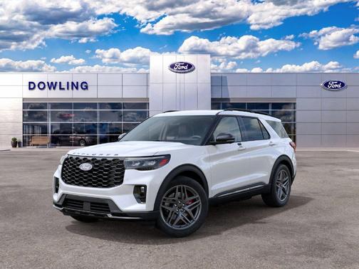 Star White 2027 Ford Explorer ST-Line