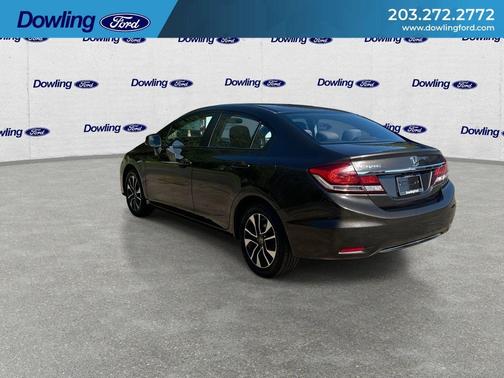 Gray 2013 Honda Civic EX