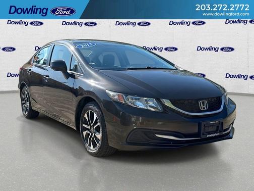 Gray 2013 Honda Civic EX