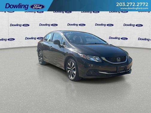 Gray 2013 Honda Civic EX
