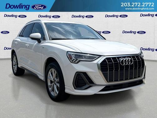 Arkona White 2025 Audi Q3 45 S line Premium