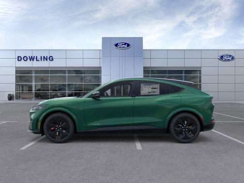 Eruption Green Metallic 2025 Ford Mustang Mach-E GT