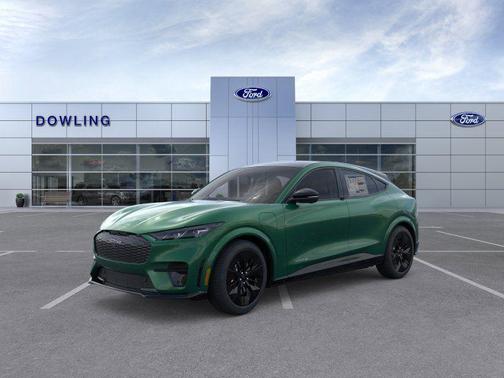 Eruption Green Metallic 2025 Ford Mustang Mach-E GT