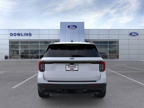 Space White Metallic 2026 Ford Explorer ST-Line