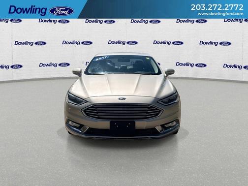 White Gold 2017 Ford Fusion SE