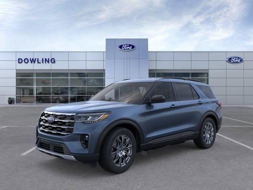Vapor Blue Metallic 2026 Ford Explorer Active
