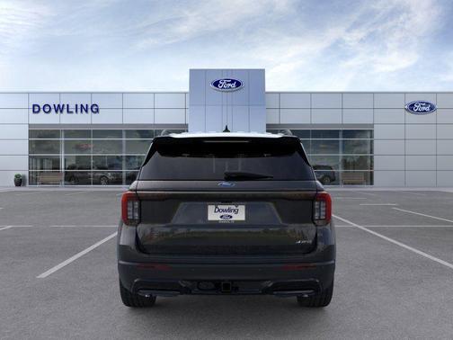 Agate Black Metallic 2026 Ford Explorer ST-Line