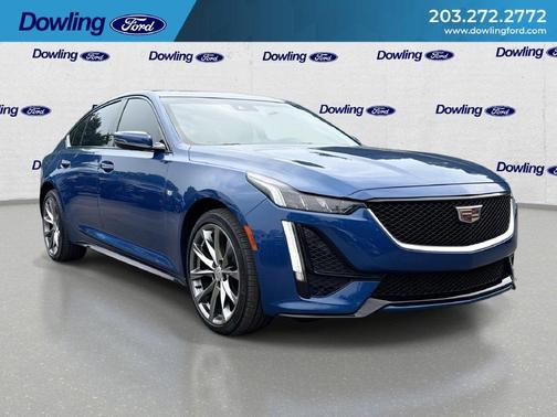 Wave Metallic 2021 Cadillac CT5 Sport AWD