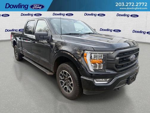 Agate Black Metallic 2023 Ford F-150 XLT Truck