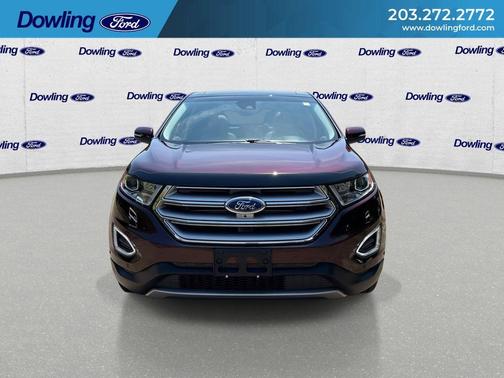 Burgundy 2018 Ford Edge Titanium