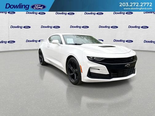 Summit White 2019 Chevrolet Camaro 1SS