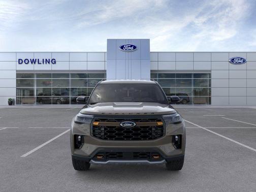 Gray 2026 Ford Explorer Tremor