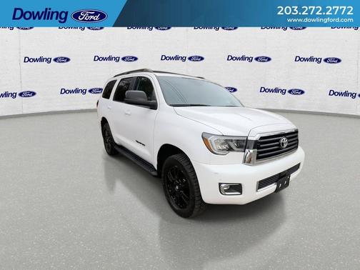 White 2018 Toyota Sequoia TRD Sport
