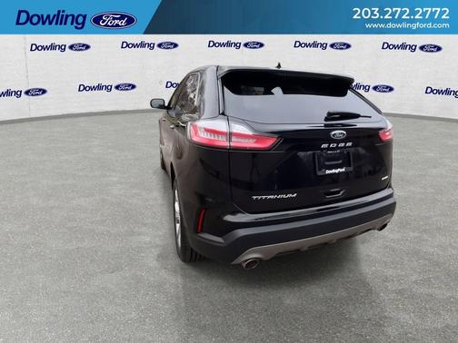 Black Metallic 2024 Ford Edge Titanium