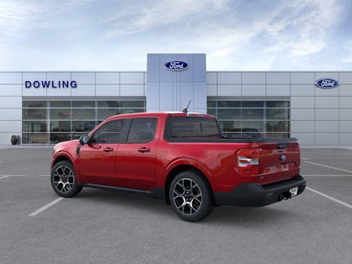Ruby Red Metallic Tinted Clearcoat 2026 Ford Maverick Lariat