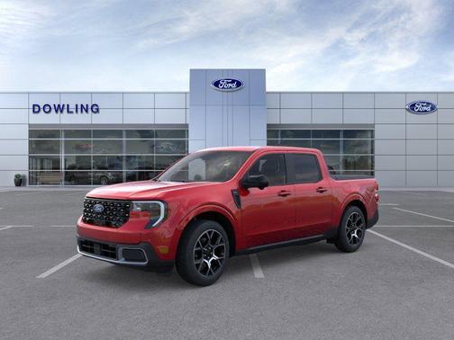 Ruby Red Metallic Tinted Clearcoat 2026 Ford Maverick Lariat