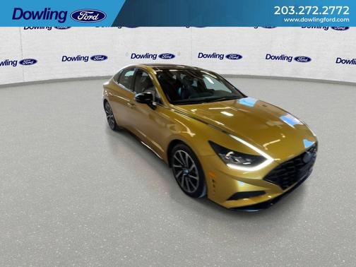 Glowing Yellow 2020 Hyundai SONATA SEL Plus