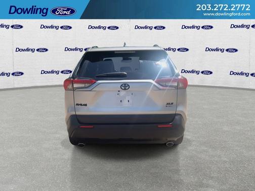 Silver Sky Metallic 2025 Toyota RAV4 Hybrid XLE