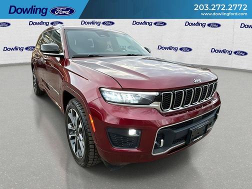 Velvet Red Pearlcoat 2021 Jeep Grand Cherokee L Overland SUV
