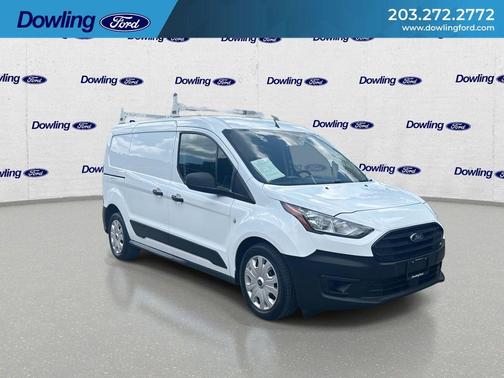 Frozen White 2022 Ford Transit Connect XL