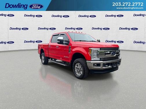 Race Red 2017 Ford F-250 Lariat