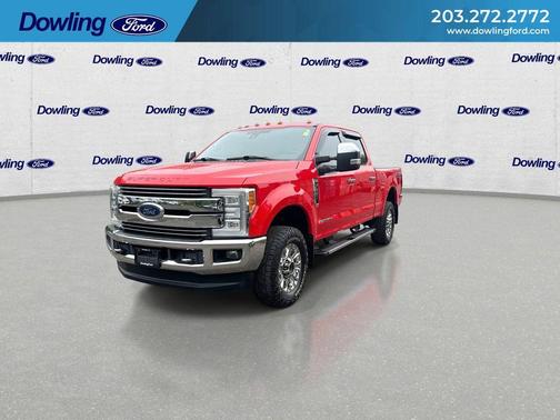 Race Red 2017 Ford F-250 Lariat