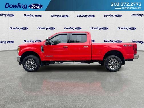Race Red 2017 Ford F-250 Lariat