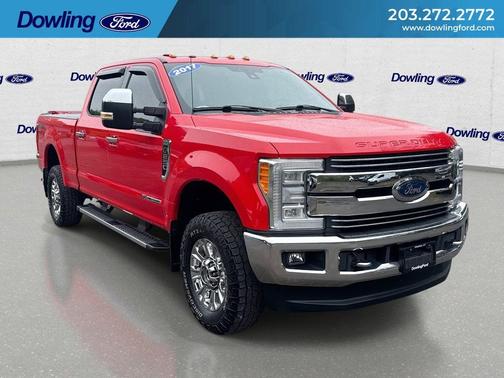 Race Red 2017 Ford F-250 Lariat