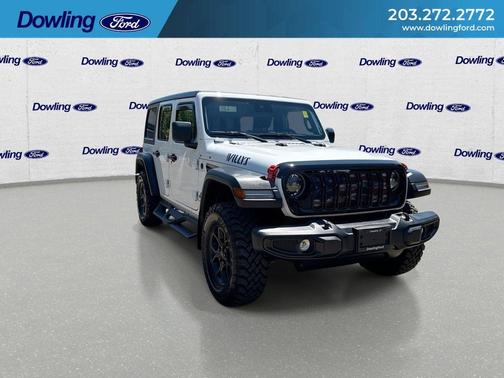 Bright White Clearcoat 2025 Jeep Wrangler Sport