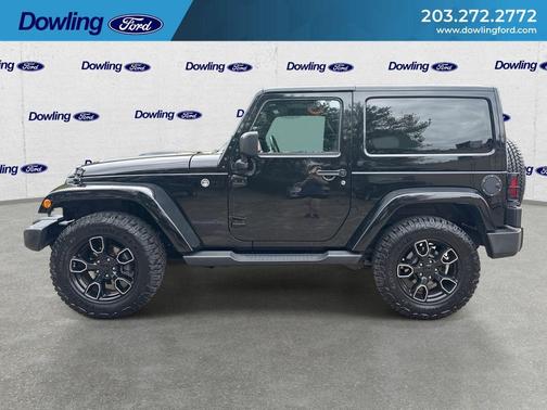 Black Clearcoat 2017 Jeep Wrangler Sahara