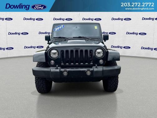 Black Clearcoat 2017 Jeep Wrangler Sahara