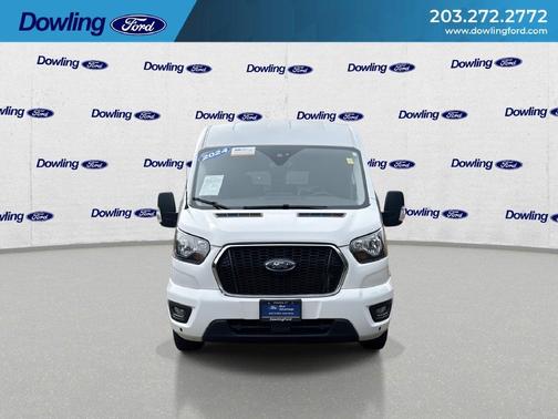 Oxford White 2024 Ford Transit-350 XLT