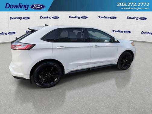 White Metallic 2023 Ford Edge ST Line