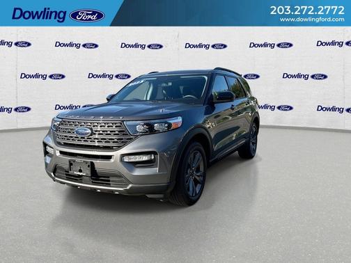 Gray Metallic 2023 Ford Explorer XLT