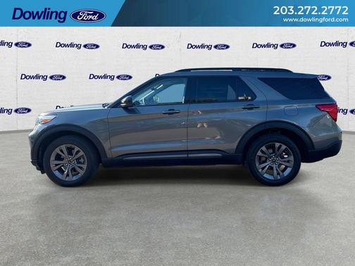 Gray Metallic 2023 Ford Explorer XLT