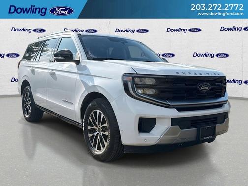 Oxford White 2025 Ford Expedition Platinum