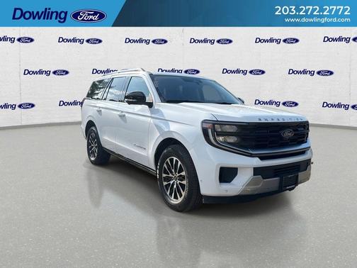 Oxford White 2025 Ford Expedition Platinum