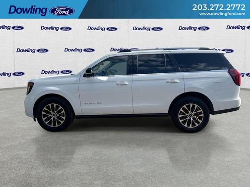 Oxford White 2025 Ford Expedition Platinum