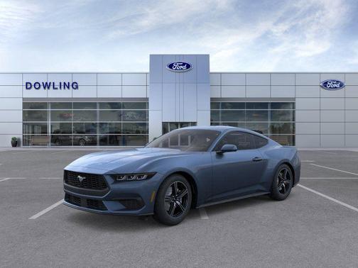 Vapor Blue Metallic 2025 Ford Mustang EcoBoost Premium