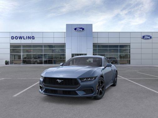 Vapor Blue Metallic 2025 Ford Mustang EcoBoost Premium