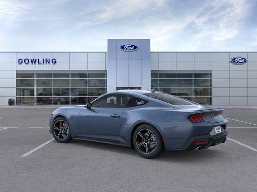 Vapor Blue Metallic 2025 Ford Mustang EcoBoost Premium