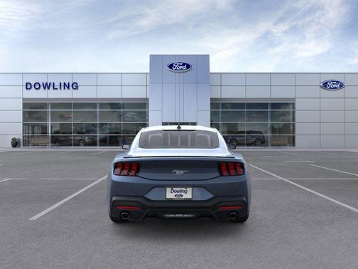 Vapor Blue Metallic 2025 Ford Mustang EcoBoost Premium