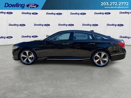 Black 2018 Honda Accord Touring 2.0T
